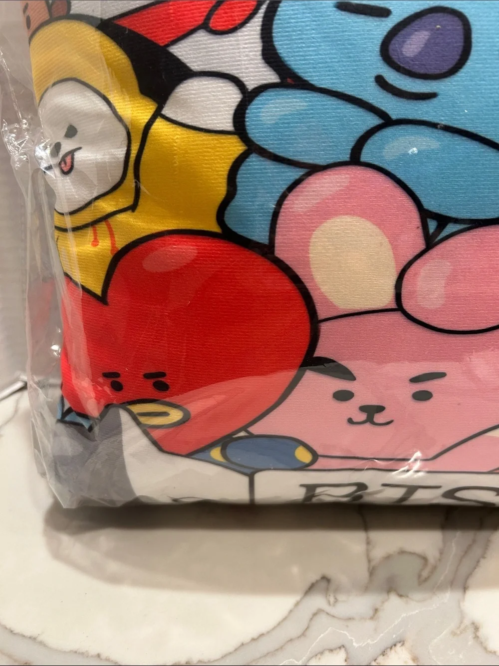 BTS BT21 Character Decorative Pillow - Multicolor